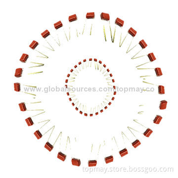 Metalized Polyester Film Capacitor, Suitable for Low-pulse Circuits and Noise SuppressionNew